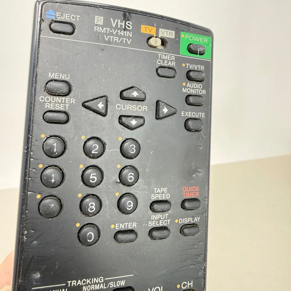 GENUINE SONY RMT-V141N VCR REMOTE - SLV-620HF SLV-710HF SLV-720HF